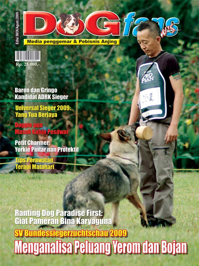 DOGfans News edisi 98/Agustus 2009