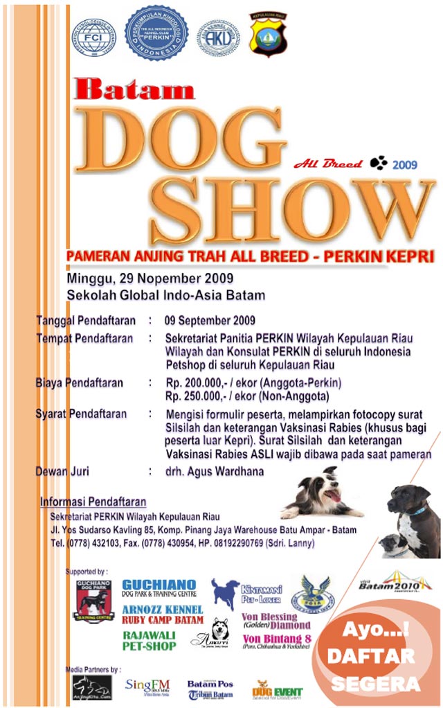 Batam Dog Show 2009 II