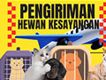 Jasa Pengiriman Anjing & Kucing Via Pesawat Udara