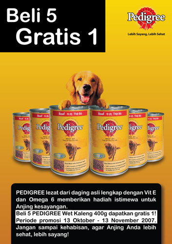 Pedigree Promo !!!