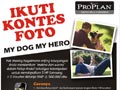 Kontes Foto "My Dog My Hero" PURINA PROPLAN