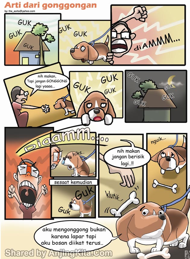 Arti Dari Gonggongan Anjing