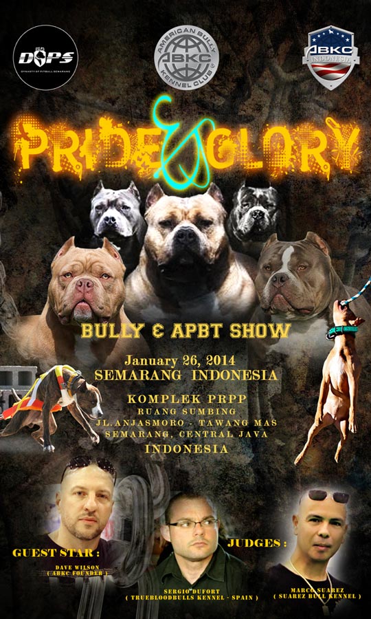 Pameran Bully & Pitbull : Pride & Glory 2014