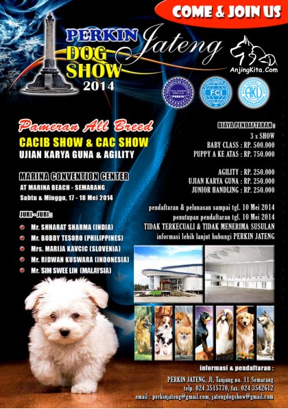 Perkin Jateng Dog Show 2014