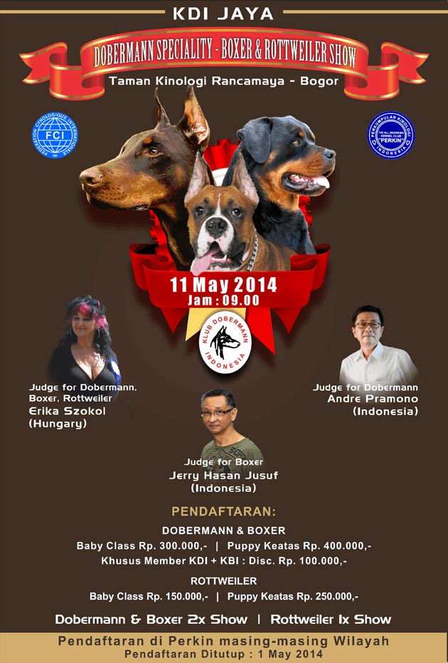 Dobermann, Boxer & Rottweiler Show