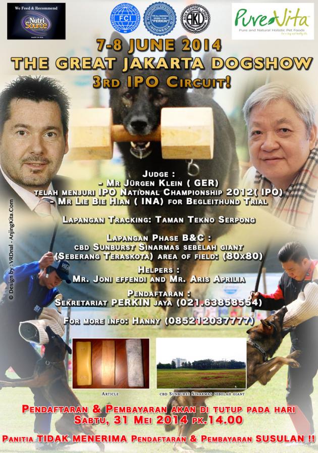 Pameran Anjing 3rd IPO Circuit!