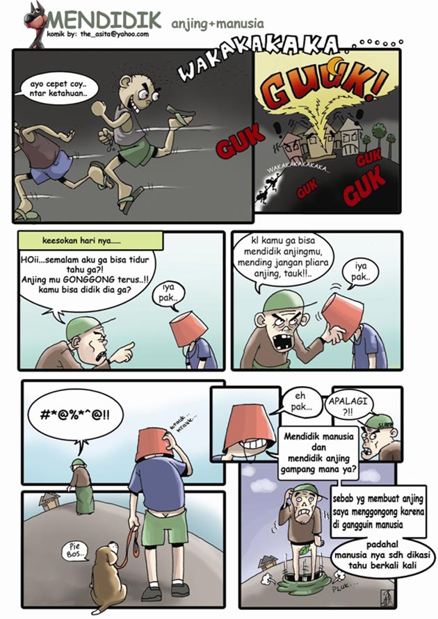 Mendidik Anjing + Manusia