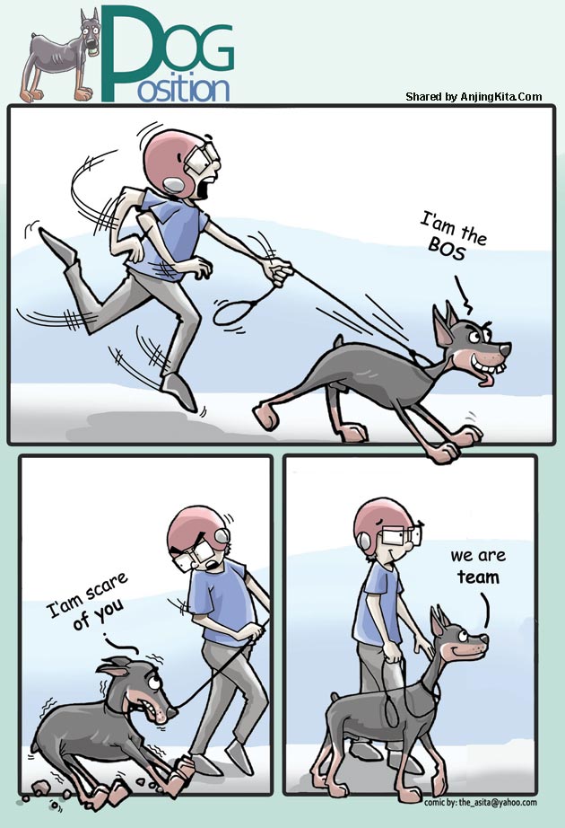 Posisi Anjing Berjalan