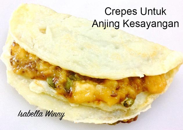 Resep Crepes untuk Anjing Kesayangan