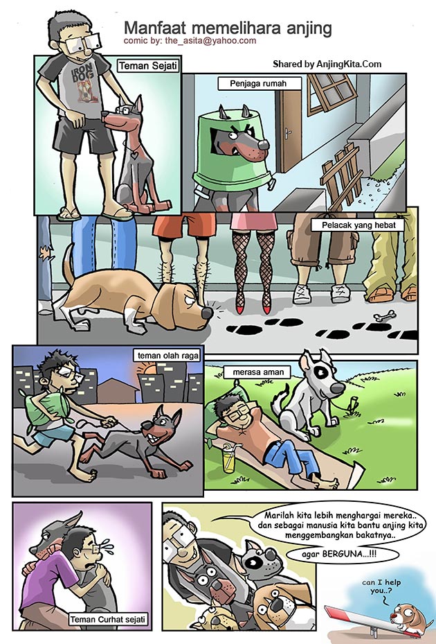 Manfaat Memelihara Anjing