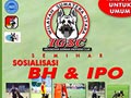 Seminar Sosialisasi BH & IPO Medan