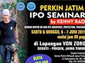 Perkin Jatim IPO Seminar By Kenny Rao