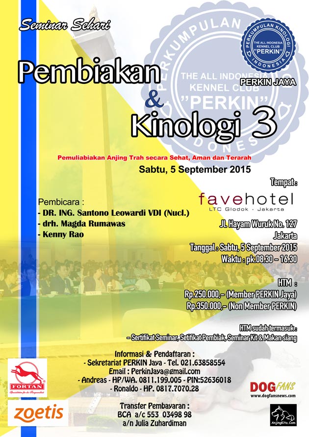 Seminar Pembiakan & Kinologi Perkin Jaya