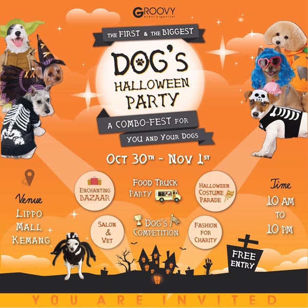 Dogs Halloween Party