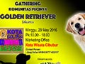 Gathering Pecinta Golden Retriever Jakarta