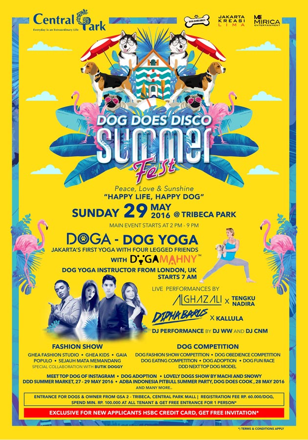 Dog Does Disco 2016 @Central Park